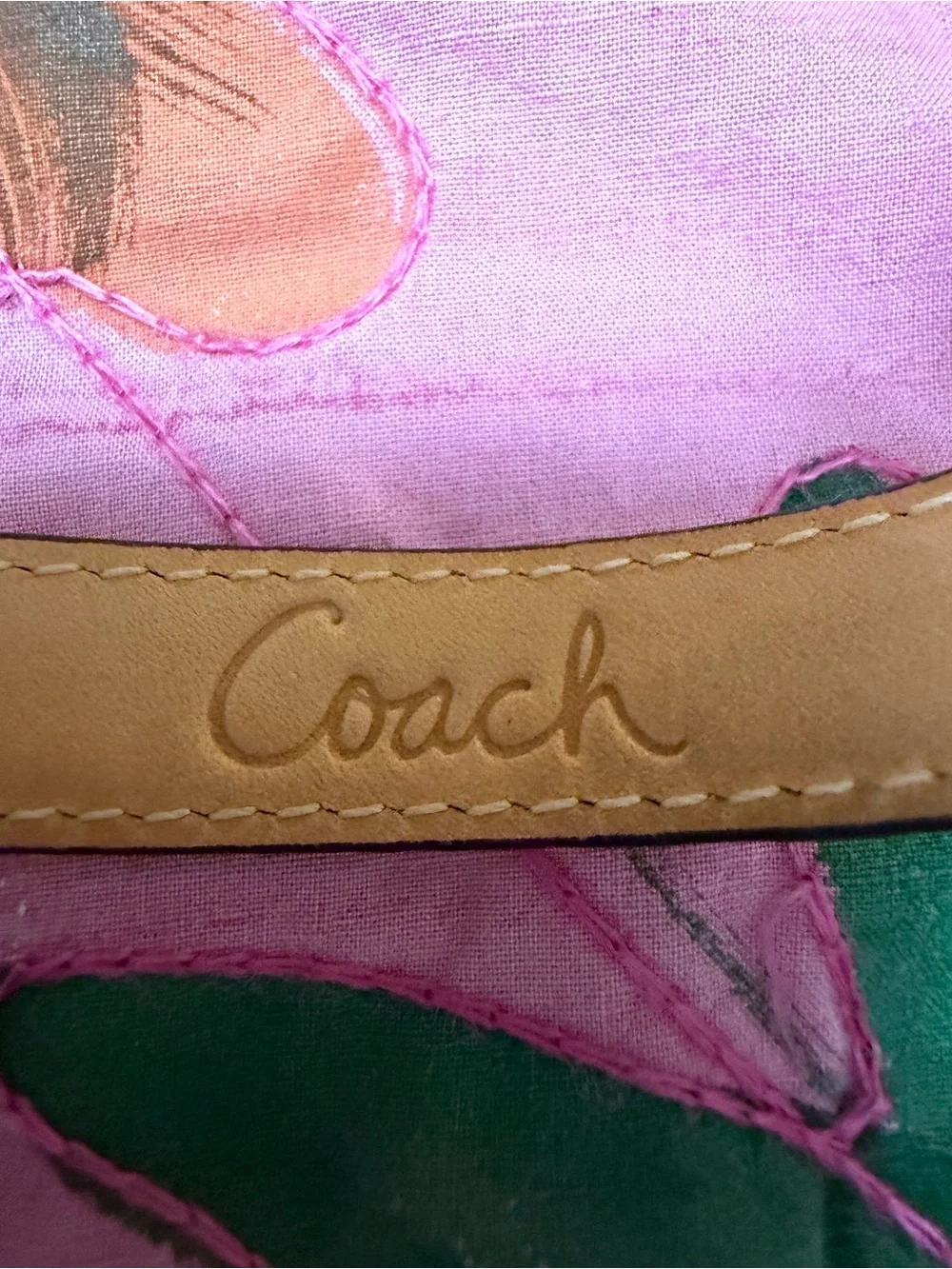 Coach Yellow Leather Bracelet Turn-Lock Strap for Women